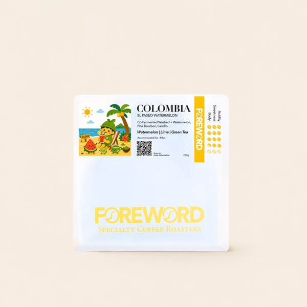 Colombia El Paseo Watermelon Co-Fermentation Washed – Foreword Coffee