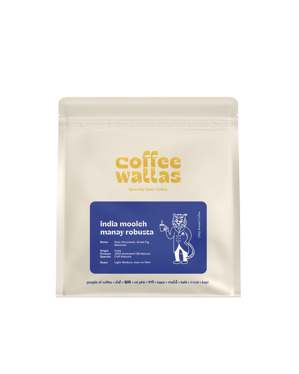 INDIA - Mooleh Manay Robusta (120H Extended Carbonic Macerated Natural) – Coffee Wallas
