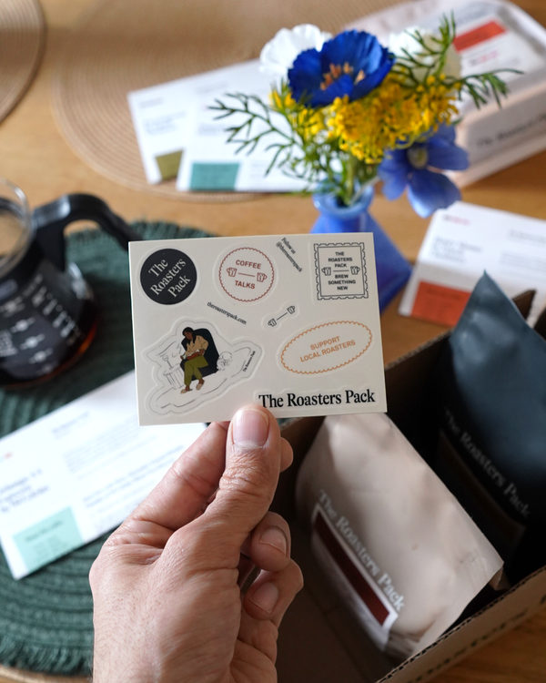 The Roasters Pack Sticker Sheet