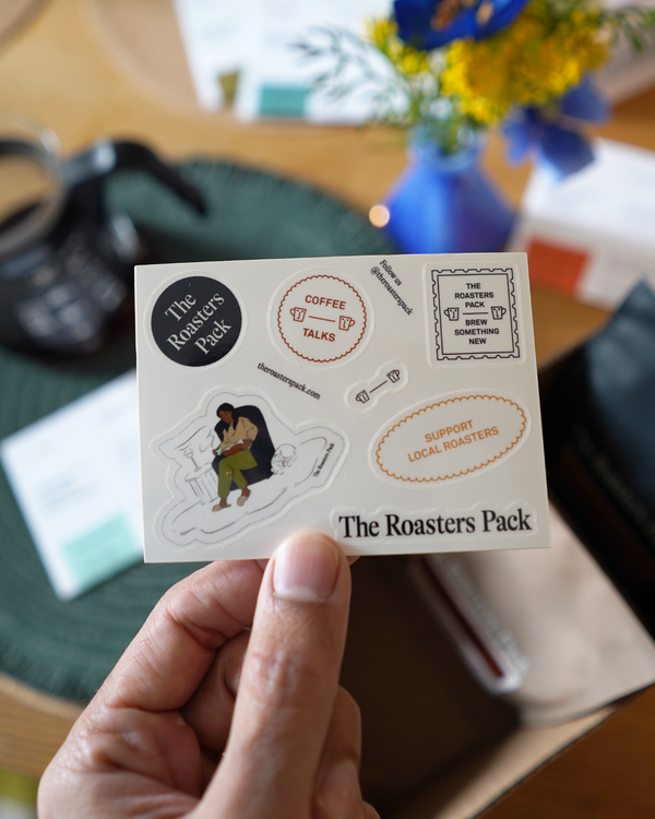 The Roasters Pack Sticker Sheet