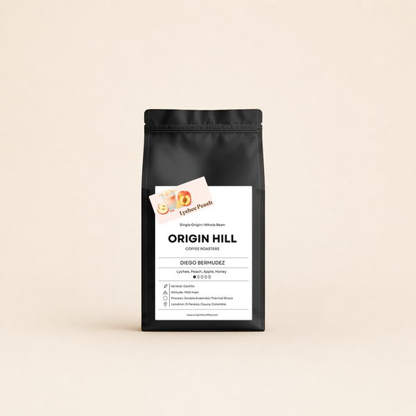 Colombia "Lychee Peach" Thermal Shock – Origin Hill Coffee Roasters (Stouffvile, ON)