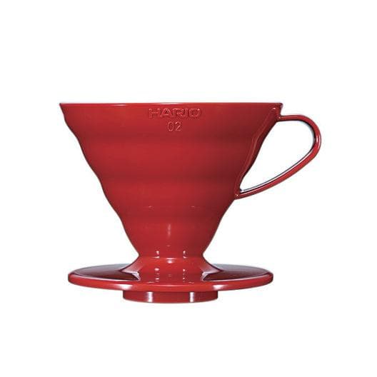 Hario V60-02 Pourover Coffee Dripper - The Roasters Pack - Red - Coffee Gear